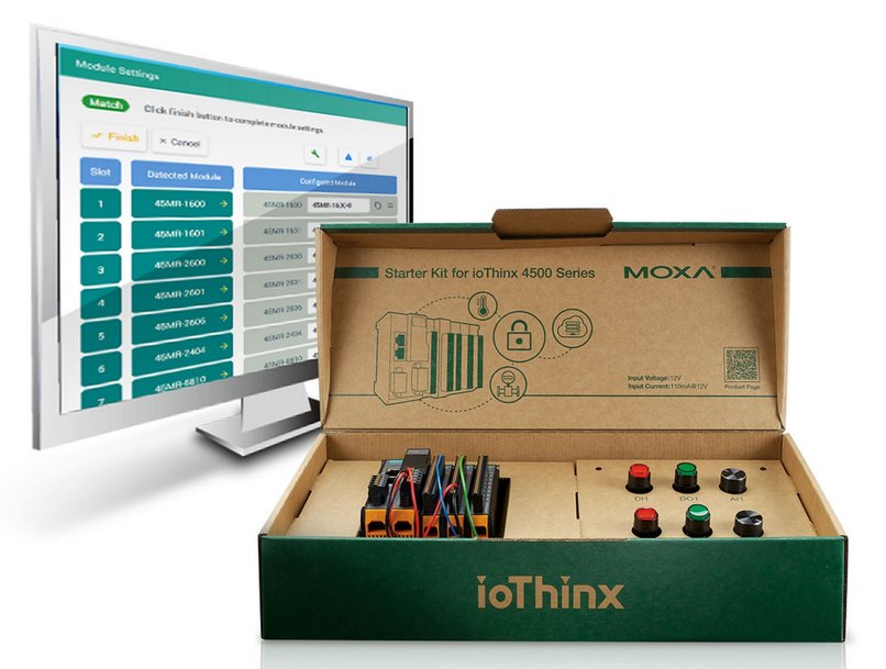 Moxas ioThinx 4500-serie med kontroll- och I/O-enheter vinner RedDot Award: Product Design 2019